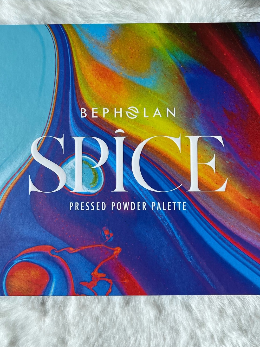 Bepholan SPICE Pressed Powder Palette - Blue, Red, Orange, Yellow, Green, Purple